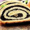 Rich and beautiful roll of yeast dough with poppy seeds - recipe for dough and filling